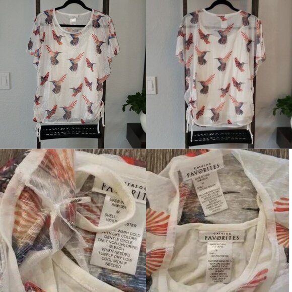 Blouse Tank Top Womens S/M Sleeveless Lightweight Flowy Breathable Bundle Lot - Picture 7 of 16